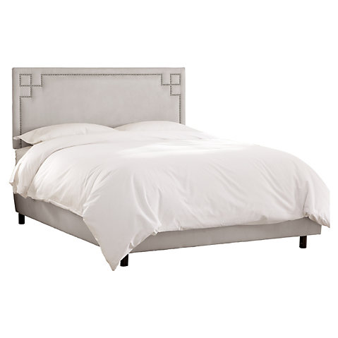 french upholstered linen velvet fabric wooden frame reproduction classic design wholesale bed beds headboard