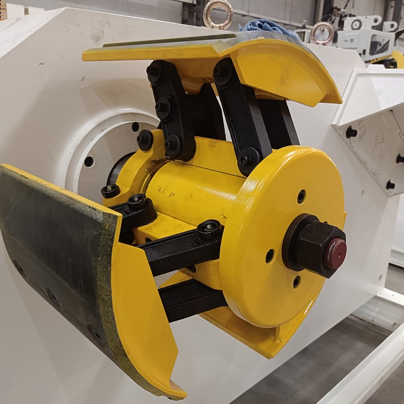 Sheet Metal Decoiler Leveler 2 In 1 Metal Straightening Machine For Steel Coil Strip