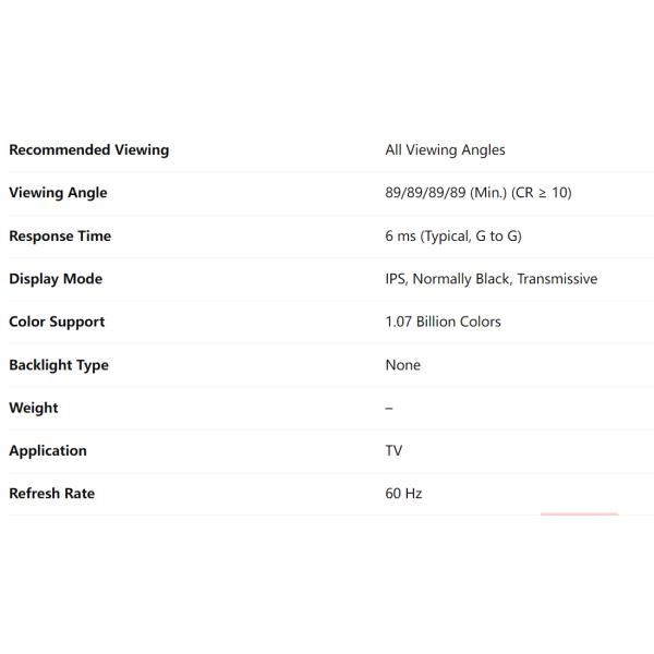 Smart TV 4K LC490EQ4-SMA8 LED TV Display Panel 49 Inch For LG Broken Screen TV Replacement