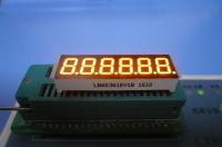 Exposição de diodo emissor de luz de 7 segmentos âmbar ultra brilhante de 0,36 polegadas para escalas eletrônicas
