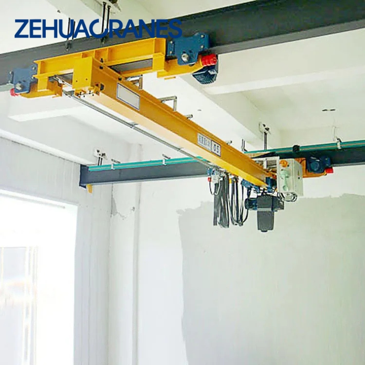 Industrial European Low Headroom Single Girder Overhead Crane 1-20T Custom for Workshop Warehouse