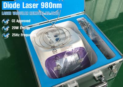 Vein Vascular removal equipment 980nm diode laser vascular removal spider veins removal blood vessels removal machine