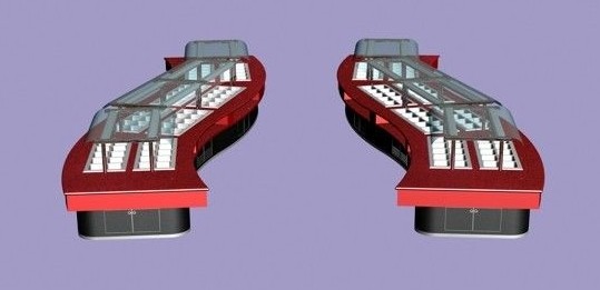Счетчик шведского стола безшовного ресторана горячий с светом СИД, пластичным алюминиевым листом