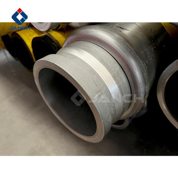 Zoomlion Sany Putzmeister Concrete Pump Pipes 125mm 3meter With Double Flange Ends And Couplings