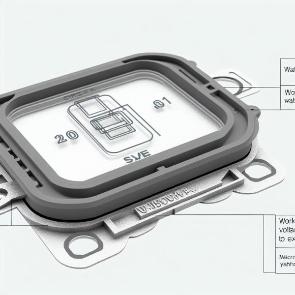 Waterproof Membrane Switch with Poly Dome Tactile Feedback