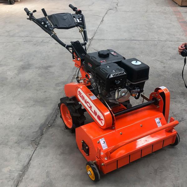 Large Walk Behind Lawn Mower Tractor Walk Petrol Lawnmower 3km H