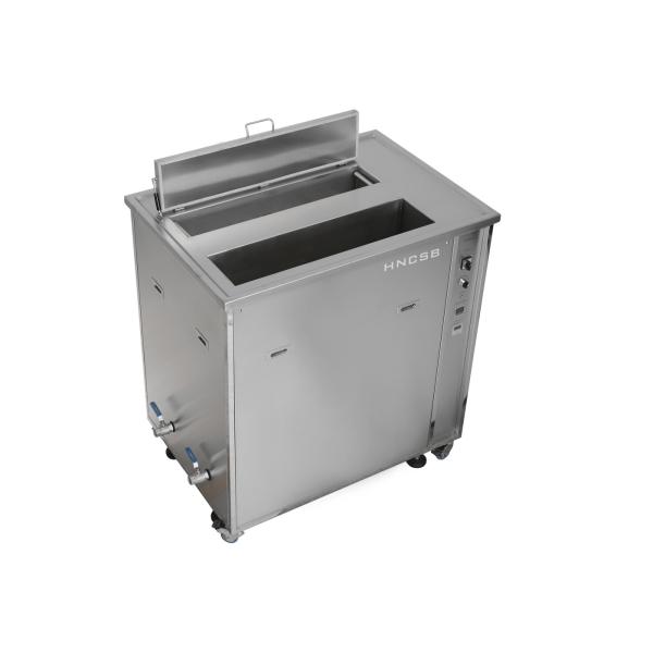 Double machine de nettoyage ultrasonique de réservoirs pour le nettoyage