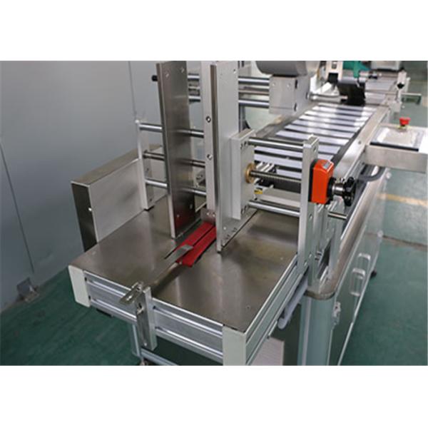 Adjustable Automated Labeling Machines , Clothing Tag / Cards Label Printing Machine