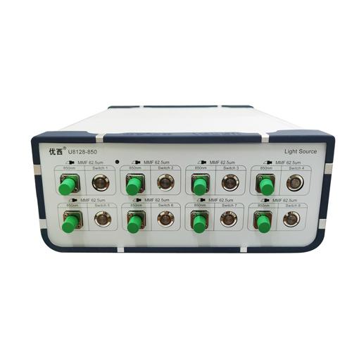 8チャンネル マルチモード 850nm 同軸 DFB ポイント光源
