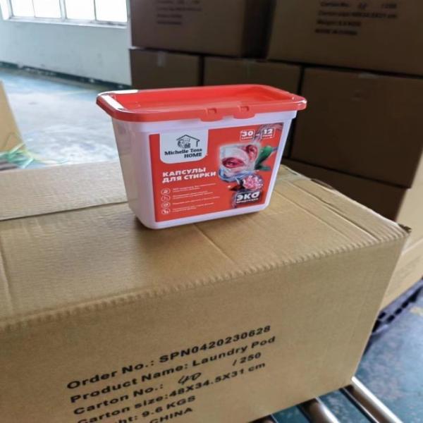 30 коробки OEM для стирального средства для стиральных изделий Чистые ароматные дезинфекции и удаление клещей