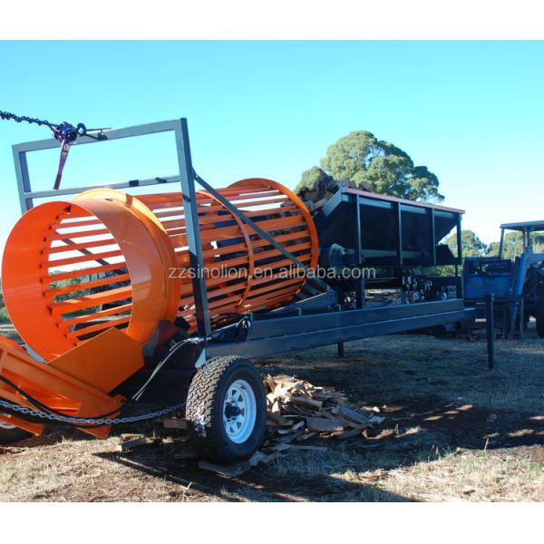 Stationary Trommel Screen Sieve for Different Models and 380V/415V/440V Voltage Options