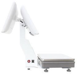 15.4 Inch Dual Screen Windows Touch All in One Scale Weighing POS Supermarket Hotel's Ultimate POS Solution with WIFI/BT