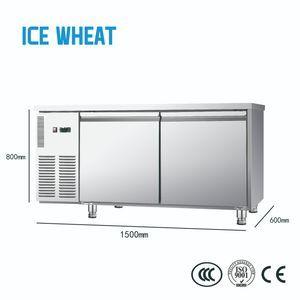 OEM ODM 150*60*80cm Commercial Air-Cooled Two-Door Refrigerator Refrigeration