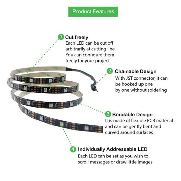 60leds/m Warm White RGB 5050 Waterproof 220V 110V IP67 High Voltage LED Flexible strip light