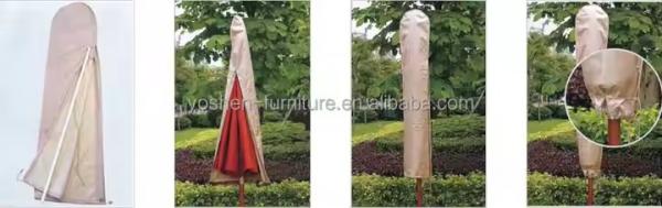 13 FT Waterpoof Outdoor Umbrella Protective Covers Large Cantilever Umbrella Covers Replacement
