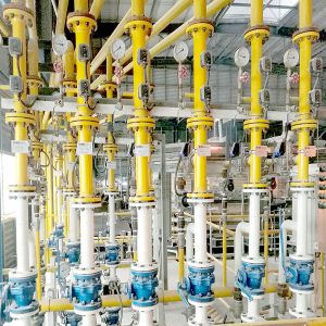 End Fired Furnace Combustion Control System