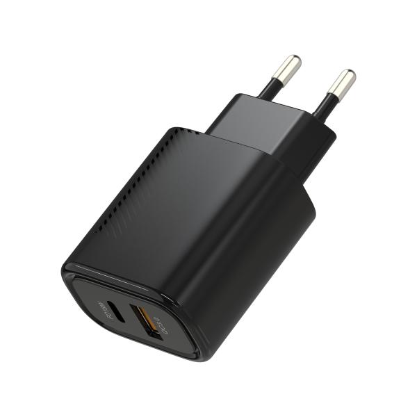 43*27*83.3mm European Phone Adapter , Apple 20w Charger CE Certificate