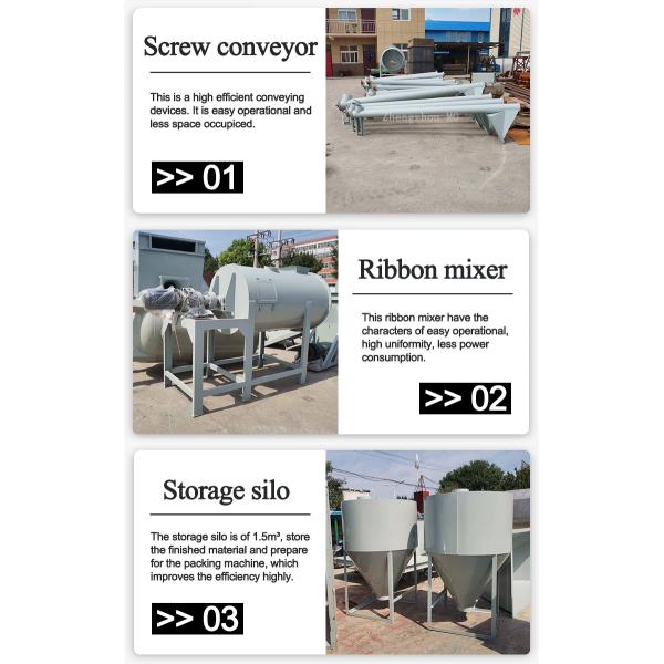 1-5T/H Dry Mortar Mixing Plant