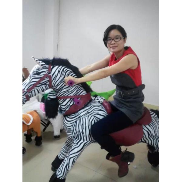 Children's toys Children's gift Zhuge Trojan horse rocking horse simulation mechanical