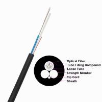 Deux noyaux du câble optique GYFFY 6 de fibre du mode unitaire ASU de force de FRP