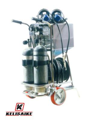 Customized Kl99 Breathing Apparatus Trolley Easy To Operate 9L For 4 Cylinders