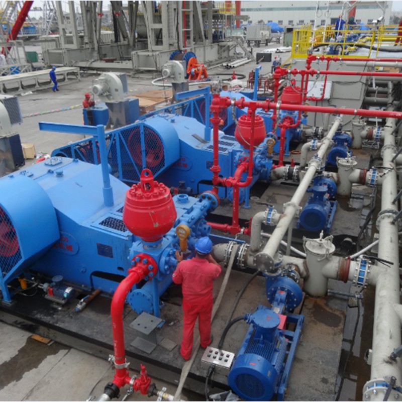 Hydraulic API Oil Mud Pump for Loading Unloading Petroleum Drilling Equipment