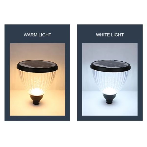 Super Bright Solar LED Garden Lights Solar Pathway Lights with Warm White Cool White for Patio