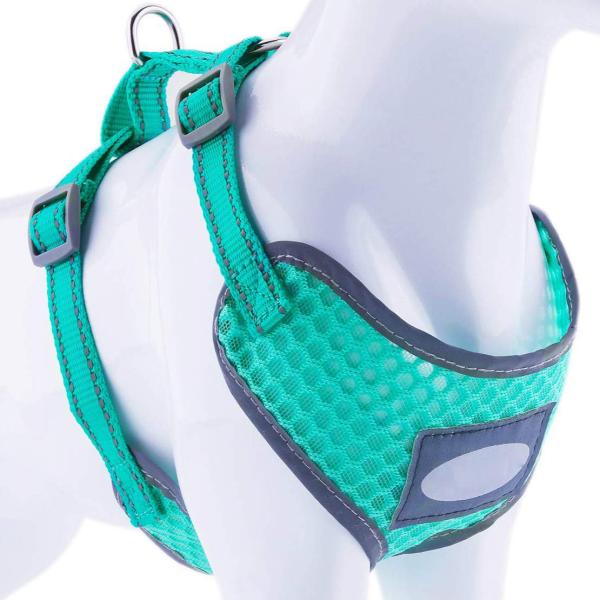 Puppy Choke Free Over Head Vest Ventilation Harness Soft Air Mesh 6 Sizes Option