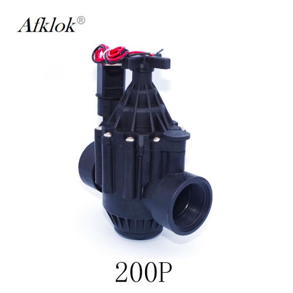 800Kpa Irrigation Solenoid Valve 3 Inch AC220 AC110V AC24V With Flange Connector