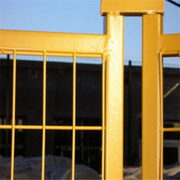 1.5mm 1.8mm 2.0mm Metal Temporary Steel Fence Panels 50X100mm