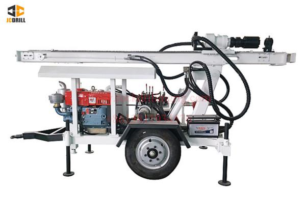 24kw Engine Power Dth Drilling Rig 2m Drill Pipe Water Well Drilling Rig