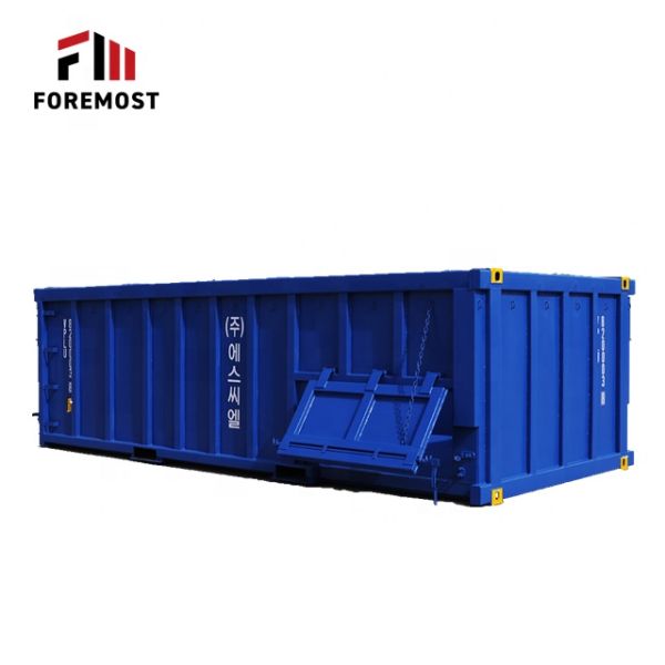 Weatherproof Secure Design Hard Open Top 20 Feet 20 ft Half Height Bulk Shipping Container