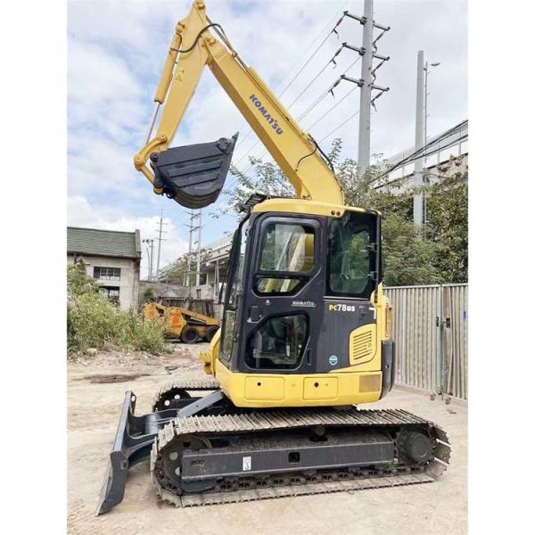 800 Working Hours Japan Made 8 Ton Mini Used Komatsu PC78-8 Excavator in Good Health