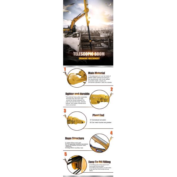 Excavator Telescopic Arm - Leading China Boom Manufacturer