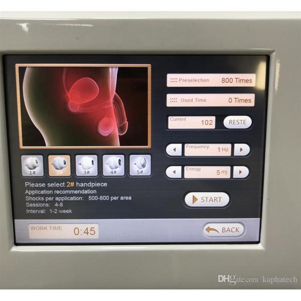 EMS Shockwave Therapy  5MJ Pain Treatment Machine