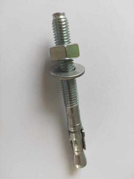 Grade 4.8 M10 * 100 Buliding Galvanized Wedge Anchor Bolts concrete anchor bolts