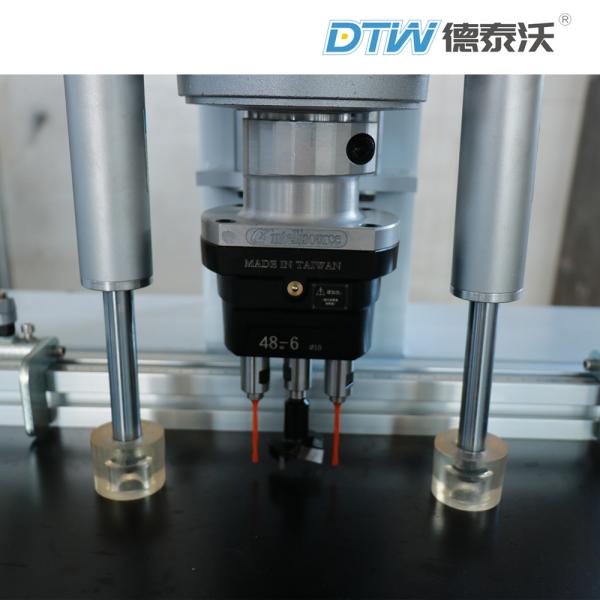 50mm Depth 6KW Wood Drilling Machine Door Hinge Boring Machine 4 Heads