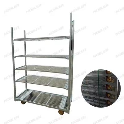 Handle Danish Trolley 1350*565*1900cm For Streamlined Warehouse Operations