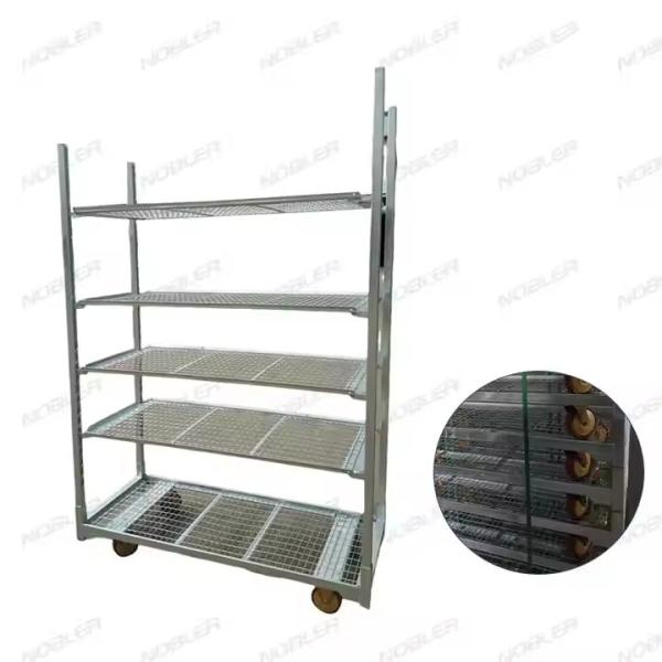 Handle Danish Trolley 1350*565*1900cm For Streamlined Warehouse Operations