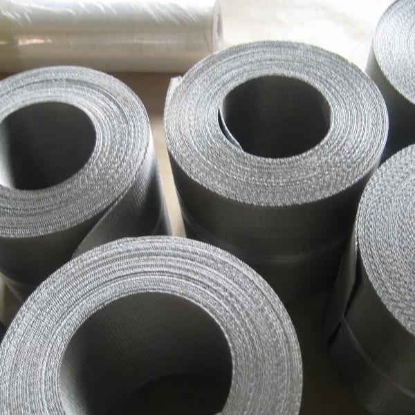 Ss304 72x15 Reverse Dutch Weave Wire Mesh Conveyor Belt For Plastic Machine