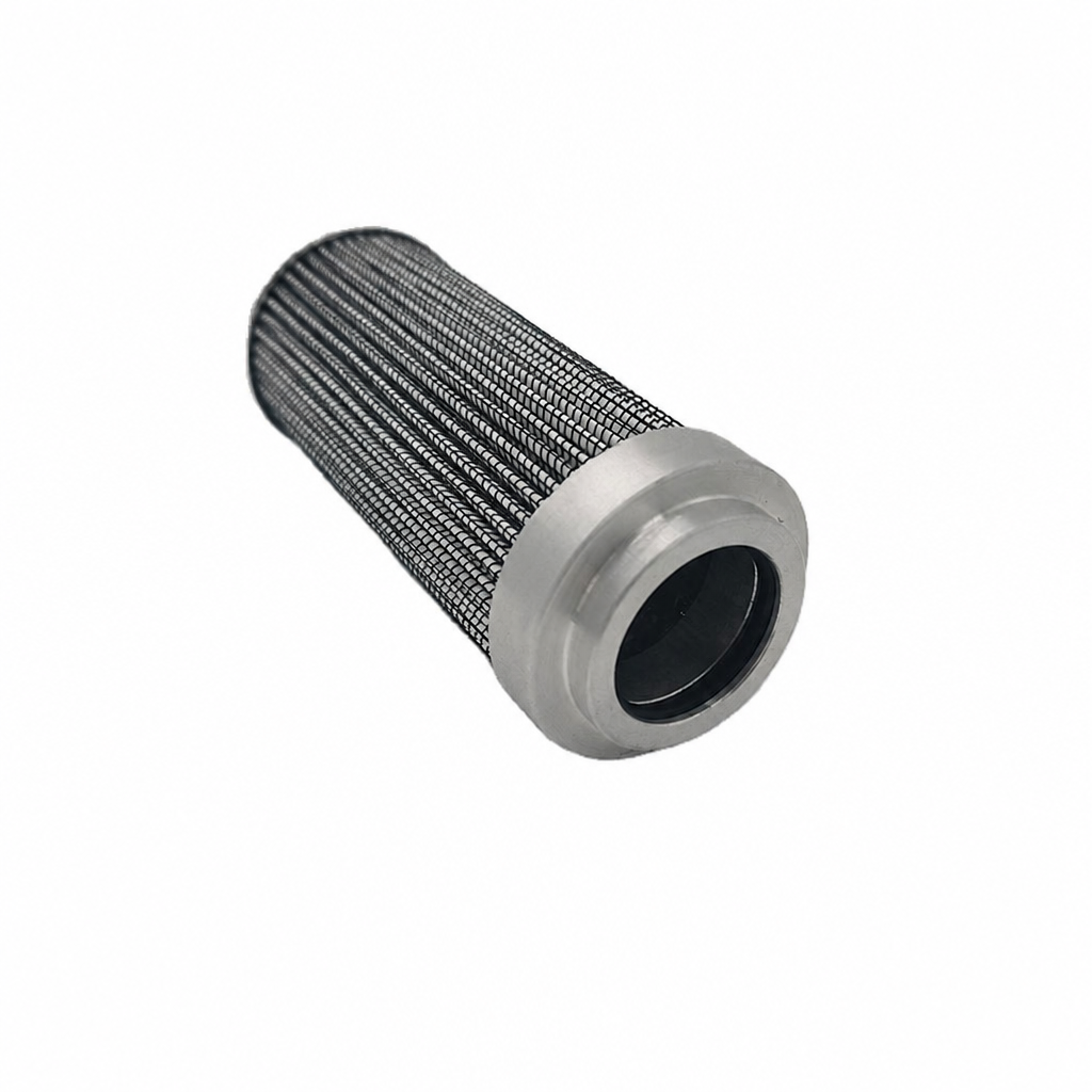 Heavy Duty Stainless Steel Hydraulic Filter Element with Exceptional Dirt Holding Capacity and High Rejection for Manufacturing Plants