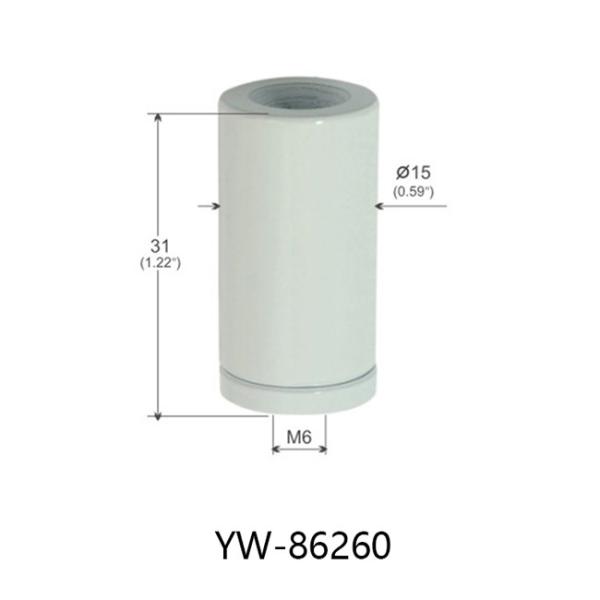 Silver Plated M6 Female Thread Ceiling Picture Hanging Systems YW86256