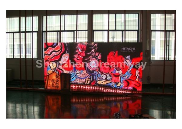 P3 1R1G1B Indoor LED Screen Rental with Die-Casting Aluminum Cabinet