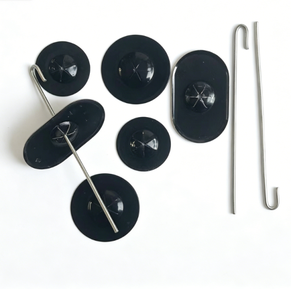 Aluminum Critter Guard Solar Panel Wire Mesh Clips For Attaching Galvanized Welded Wire Mesh To Solar Panels