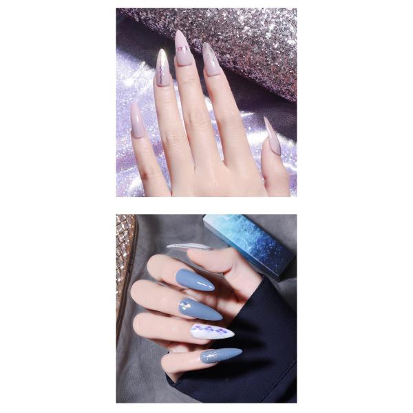 12 Grids Star Geometric Butterfly Nail Art Stickers Glitter Flakes Nail Art Sequins Paillette Confetti Holographic Laser Shining