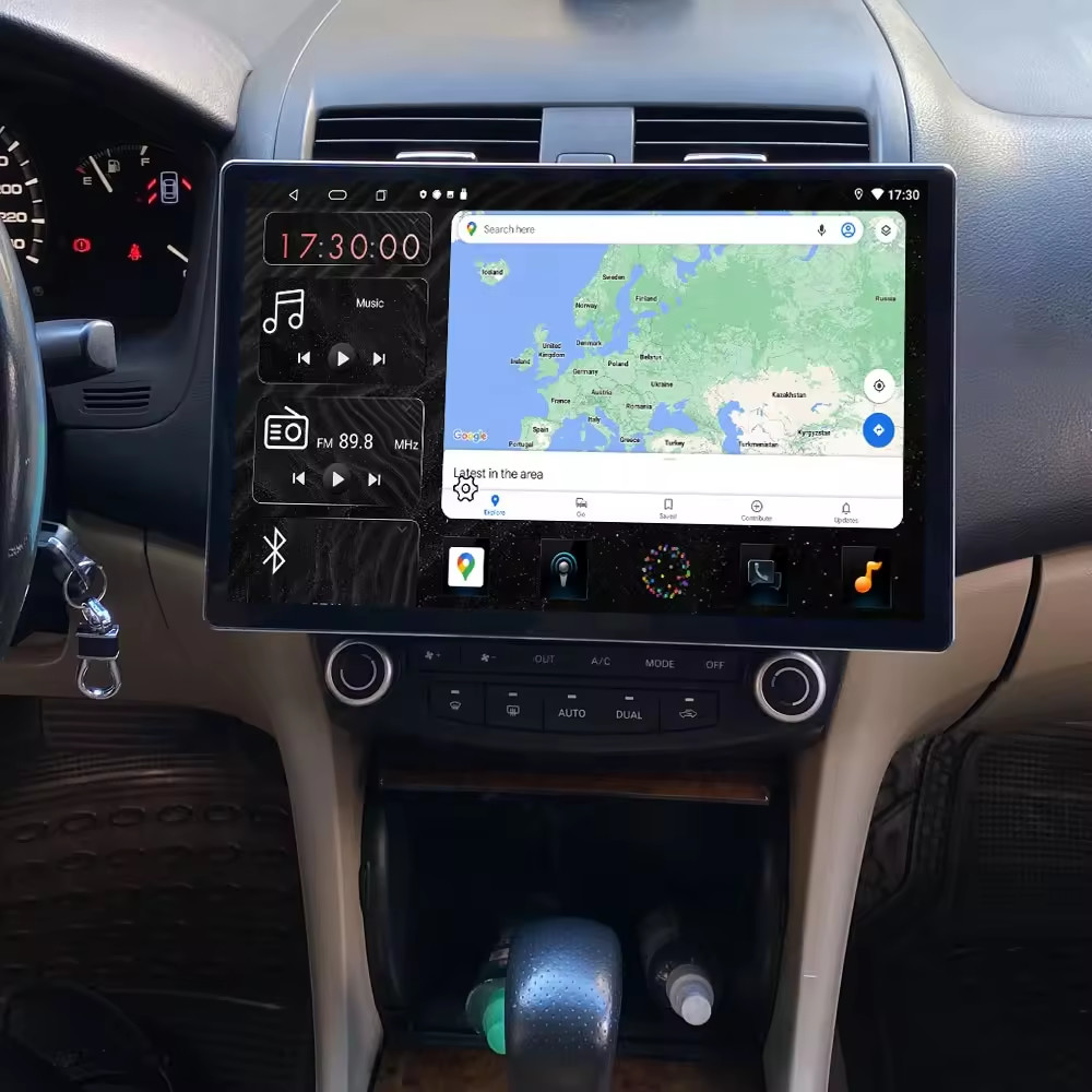 CarPlay Android универсальное автомобильное радио с 13-дюймовым сенсорным экраном