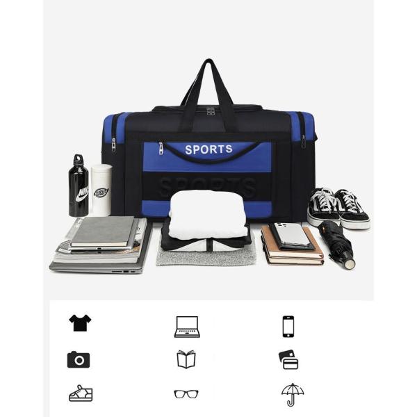 Двойные логотипы легкий вес спортивная сумочка выходные женская спортивная сумка