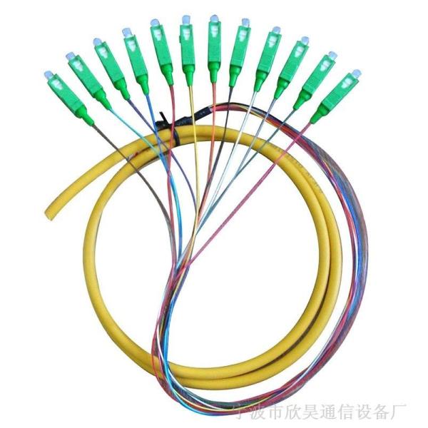 G657A SC APC  Fiber Optic Pigtail
