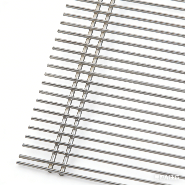 Heavy Duty 304 Stainless Steel Rectangular Grill Net For Outdoor BBQ Cooking