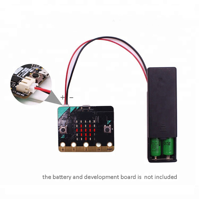 Ящик для хранения батареи OKYSTAR 2 AAA для Microbit